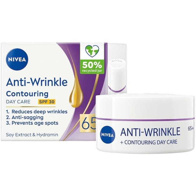 Дневной подтягивающий крем против морщин NIVEA 65+ 50 мл Дневной подтягивающий крем против морщин NIVEA 65+ 50 мл