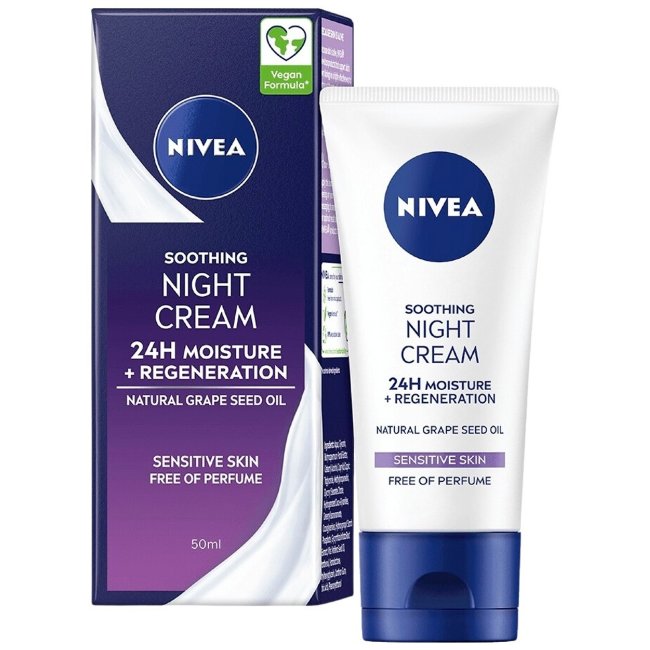 Ночной крем для чувствительной кожи лица NIVEA 50 мл Ночной крем для чувствительной кожи лица NIVEA 50 мл
