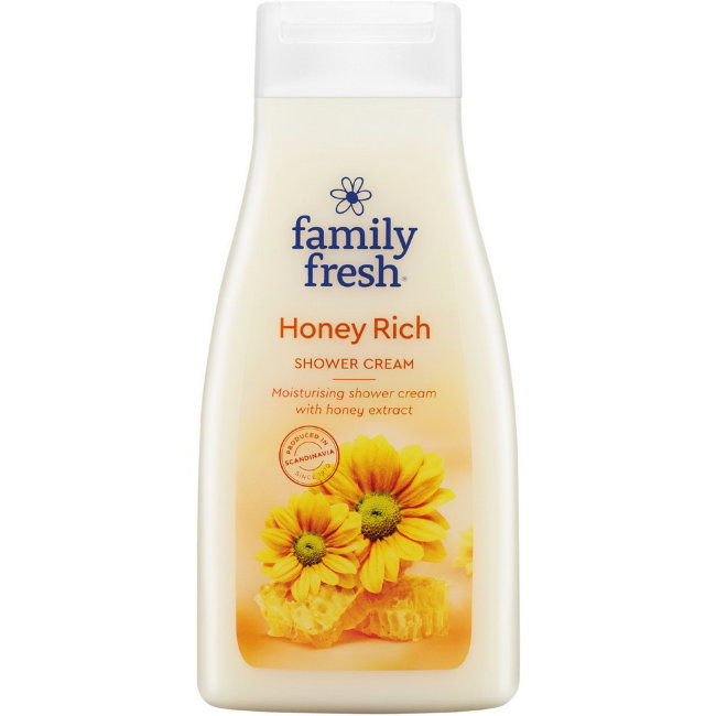 Гель для душа (медовый экстракт) Family Fresh 500 мл