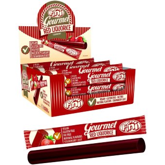 Батончик со вкусом клубники и лакрицы Fini Gourmet 32 гр