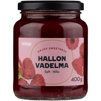 Малиновое варенье Coop 400 гр