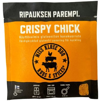 Готовая к использованию безглютеновая куриная панировка Miss Klose Crispy Chick 40 гр Готовая к использованию безглютеновая куриная панировка Miss Klose Crispy Chick 40 гр
