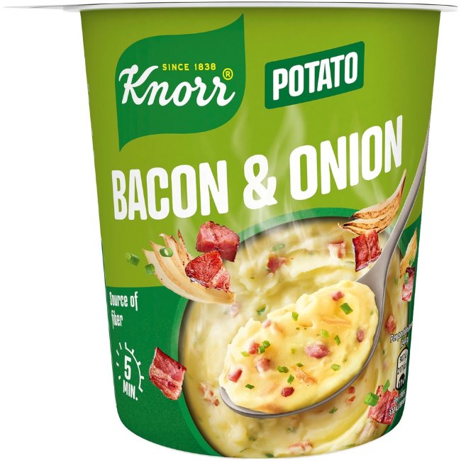 Перекус Knorr со вкусом бекона и лука 51 гр
