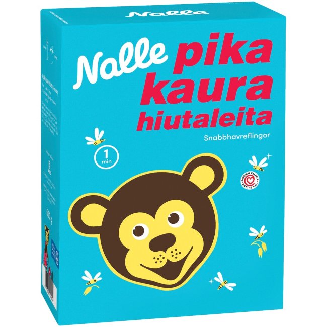 Быстрые овсяные хлопья Nalle 500 гр