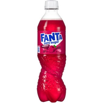 Безалкогольный напиток Fanta Vadelma Zero малина 0,5 л пластик