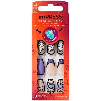 Накладные ногти Kiss imPress Halloween 2025 - Party Startled 30 шт Накладные ногти Kiss imPress Halloween 2025 - Party Startled 30 шт