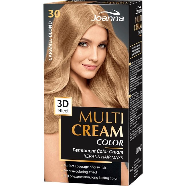 Крем-краска для волос Joanna Multi Cream Caramel Blond 30 Крем-краска для волос Joanna Multi Cream Caramel Blond 30