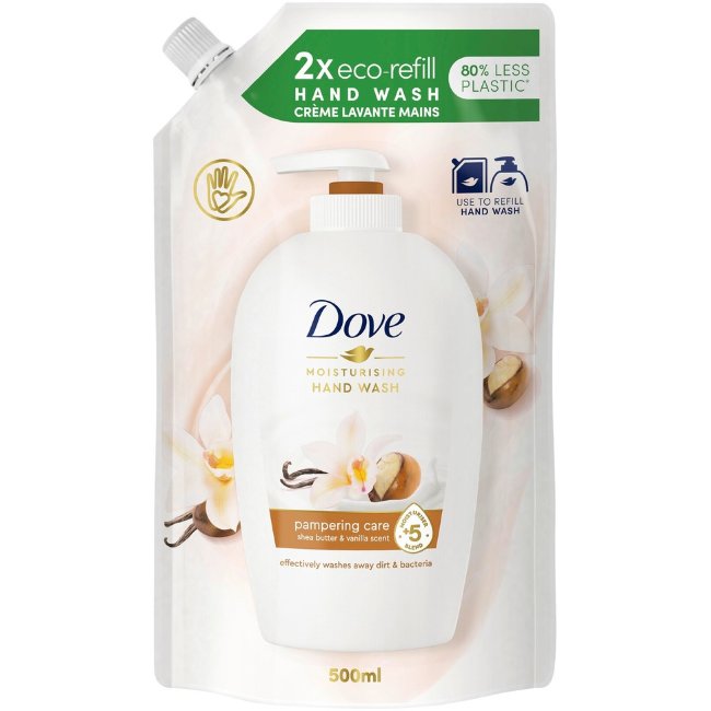 Жидкое мыло Dove (масло ши. ваниль) 500 мл, мягкая упаковка