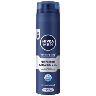 Гель для бритья NIVEA MEN Protect Shaving Gel 200 мл Гель для бритья NIVEA MEN Protect Shaving Gel 200 мл
