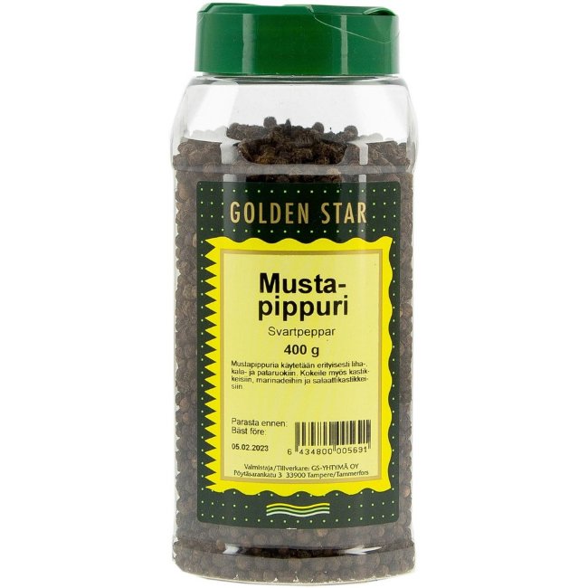 Черный перец горошком Golden Star 400 г