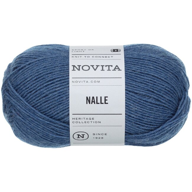 Пряжа Novita garn Nalle 100 гр jeans 160 Пряжа Novita garn Nalle 100 гр jeans 160