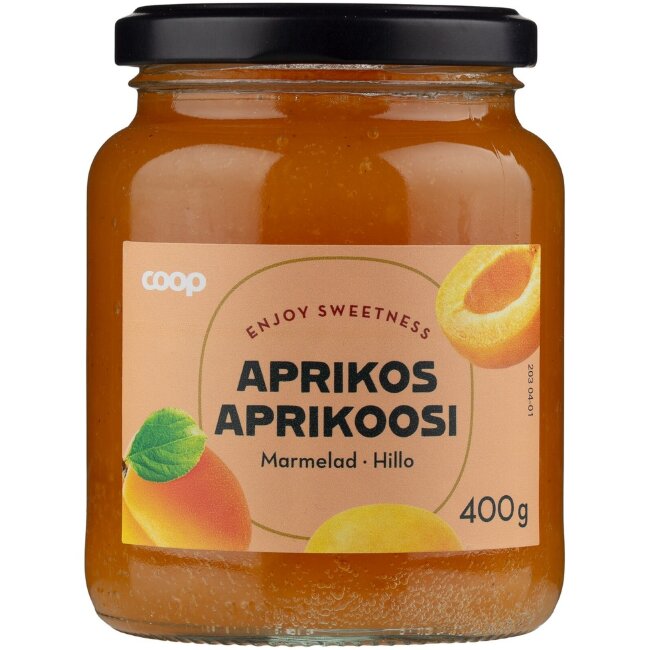 Абрикосовый джем Coop 400 гр