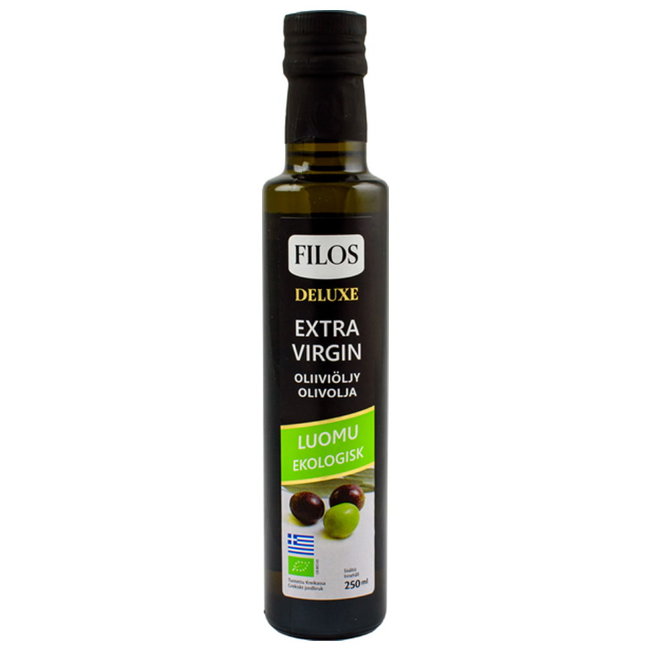 Оливковое масло органическое Filos extra virgin 250 мл
