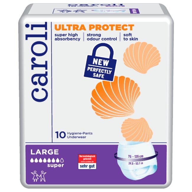 Подгузники-трусы Caroli Pull-Up Large 10 шт