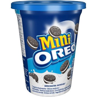 Шоколадное печенье с кремом Oreo Mini 115 гр Шоколадное печенье с кремом Oreo Mini 115 гр
