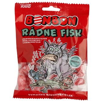 Леденцы Toms Rådne Fisk BONBON 125 г Леденцы Toms Rådne Fisk BONBON 125 г