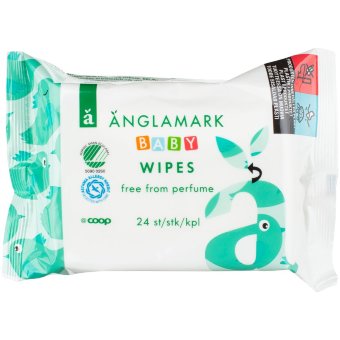 Влажные салфетки для смены подгузников Änglamark Baby 24 шт