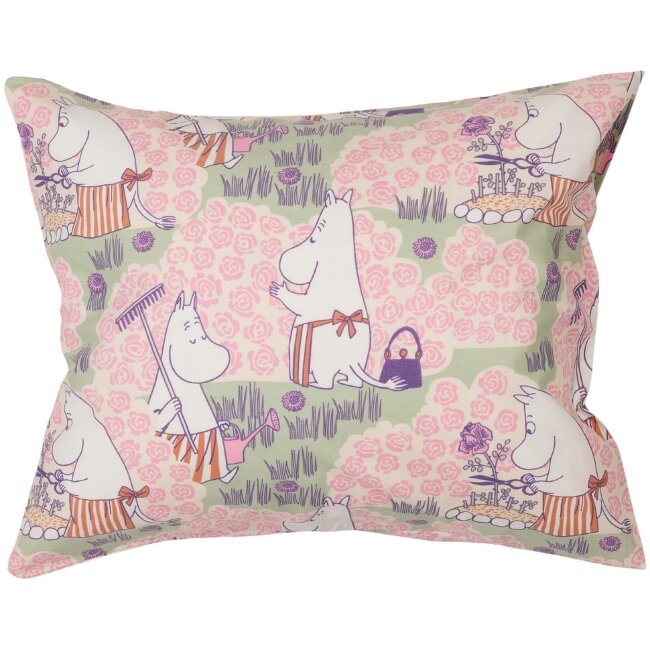 Наволочка Moomin Arabia Muumi 50x60 см Ruusutarha GOTS