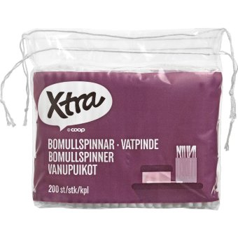 Ватные палочки X-tra 200 шт Ватные палочки X-tra 200 шт