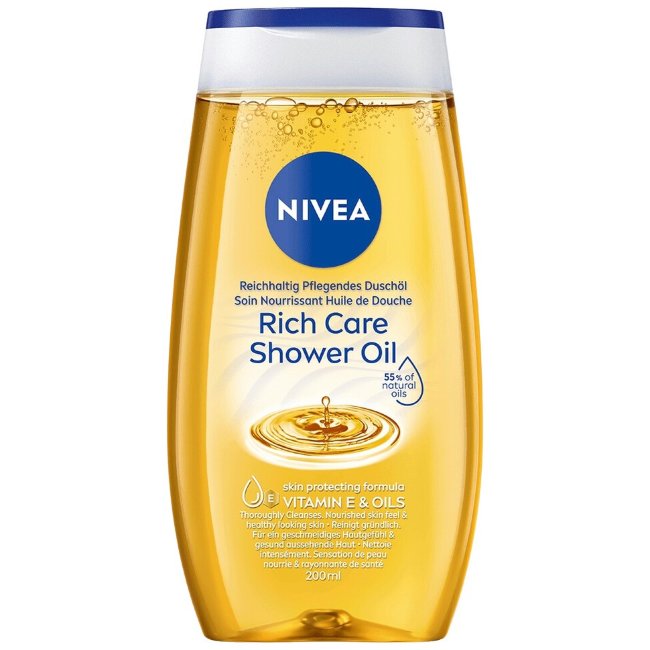 Питательное масло для душа NIVEA 200 мл