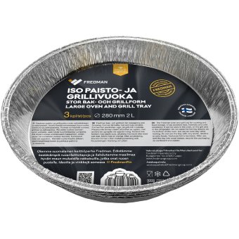 Алюминиевая форма для запекания Eskimo 27 см 3 шт Алюминиевая форма для запекания Eskimo 27 см 3 шт