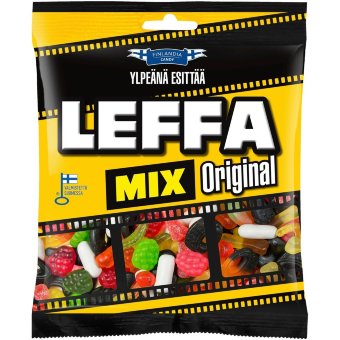 Ассорти из фруктовых и лакричных конфет Finlandia Leffa Mix 325 гр