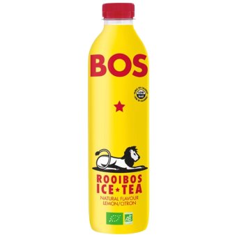 Органический холодный чай rooibos со вкусом лимона BOS 1 л