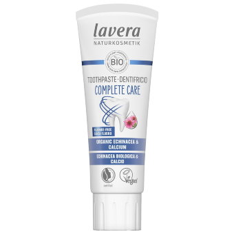 Зубная паста Complete Care органическая без фтора Lavera 75 мл Зубная паста Complete Care органическая без фтора Lavera 75 мл