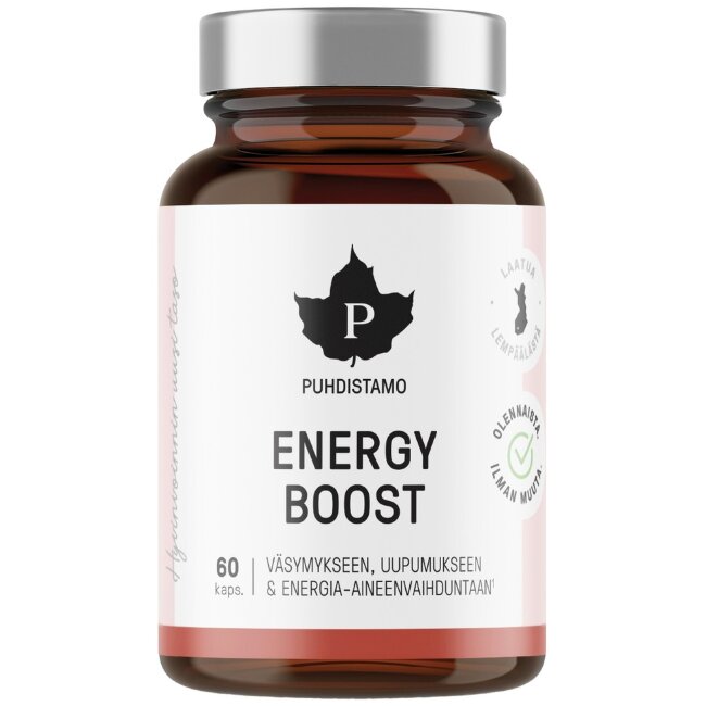 Энергетический комплекс Puhdistamo EnergyBoost 60 капсул Энергетический комплекс Puhdistamo EnergyBoost 60 капсул