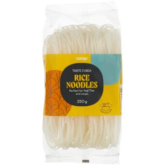 Рисовая лапша Coop Taste of Asia 250 гр Рисовая лапша Coop Taste of Asia 250 гр