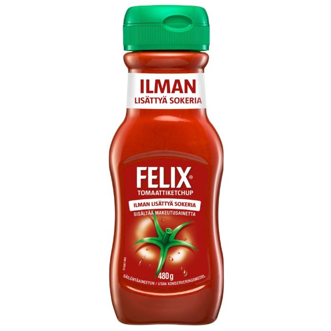 Кетчуп Felix без добавления сахара 480 гр