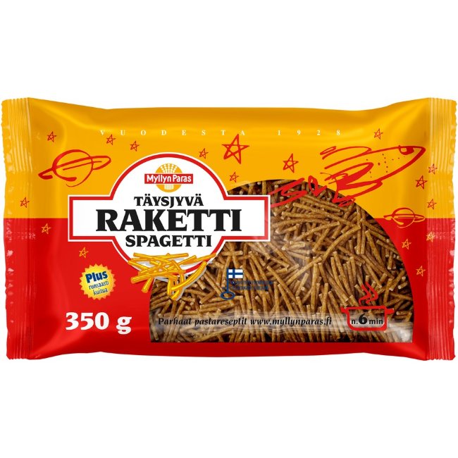 Вермишель Myllyn Paras Tysjyv Raketti Spagetti 350 гр
