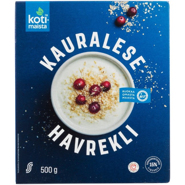 Отруби овсяные Kotimaista Kauralese Havrekli 500 гр