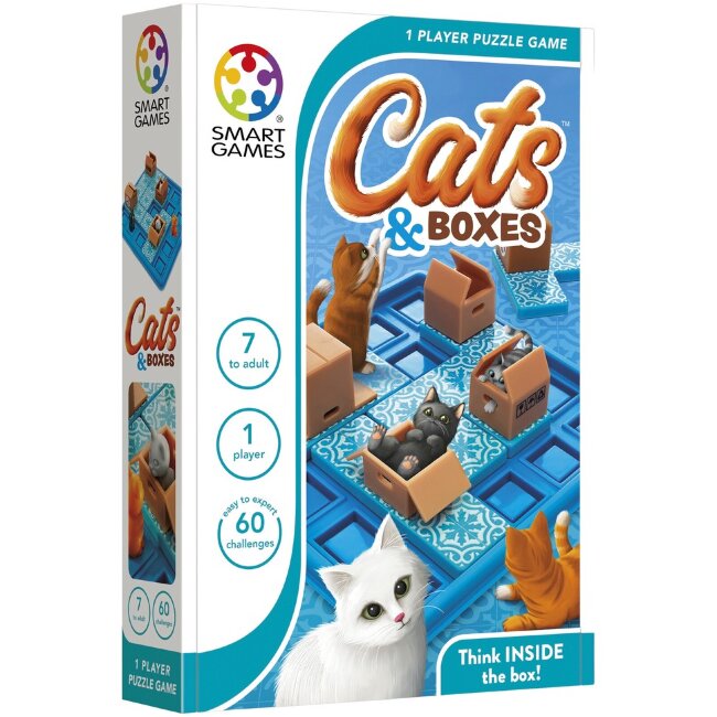 Настольная игра SmartGames Cats and Boxes Настольная игра SmartGames Cats and Boxes