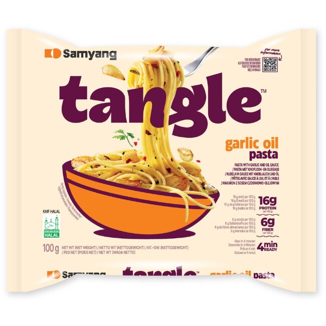 Паста с чесночным маслом Samyang Tangle 100 гр Паста с чесночным маслом Samyang Tangle 100 гр