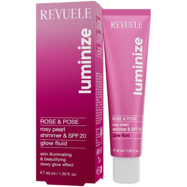 Флюид для сияния лица Revuele Rose & pose 40 мл