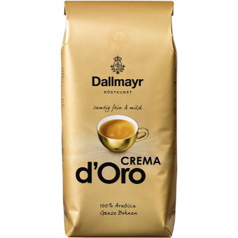 Кофе в зёрнах Dallmayr Crema d'Oro 1 кг Кофе в зёрнах Dallmayr Crema d'Oro 1 кг