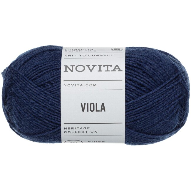 Пряжа Novita garn Viola 50 гр 170 морской Пряжа Novita garn Viola 50 гр 170 морской