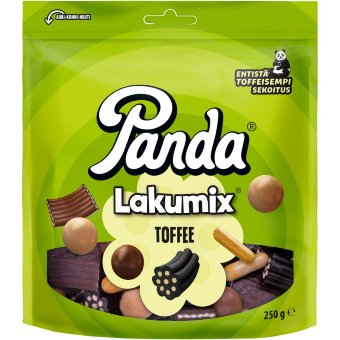 Микс ирисок и лакрицы Panda LakuMix 250 гр