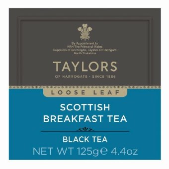 Чай заварной Шотландский завтрак Taylors of Harrogate Scottish breakfast 125 гр Чай заварной Шотландский завтрак Taylors of Harrogate Scottish breakfast 125 гр