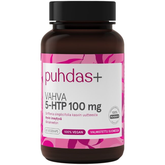 Растительные капсулы Puhdas+ 5-HTP 60 шт Растительные капсулы Puhdas+ 5-HTP 60 шт