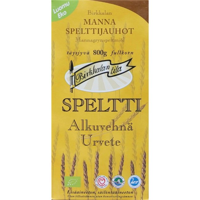 Цельнозерновая мука из спельты Birkkalan 800 гр