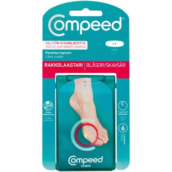 Пластырь для ног Compeed Rakkolaastari 6 шт Пластырь для ног Compeed Rakkolaastari 6 шт