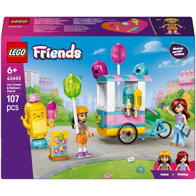 Набор LEGO® Friends 42692 киоск с мороженым и воздушными шарами