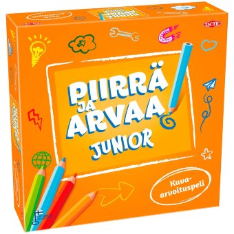 Настольная игра Tactic Piirrää ja Arvaa Junior финская