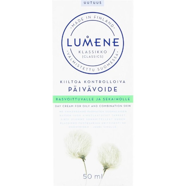 Дневной крем Lumene KLASSIKKO контролирующий блеск 50 мл Дневной крем Lumene KLASSIKKO контролирующий блеск 50 мл