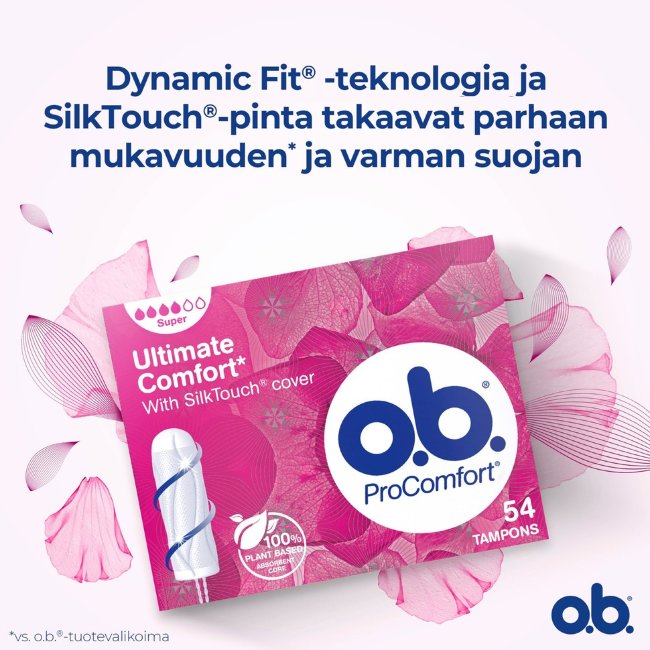 Тампоны o.b. ProComfort Super 54 шт Тампоны o.b. ProComfort Super 54 шт