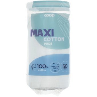 Ватные подушечки Coop Maxi 50 шт/уп Ватные подушечки Coop Maxi 50 шт/уп