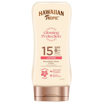 Солнцезащитный лосьон Hawaiian Tropic Glowing Protection SPF15 180 мл Солнцезащитный лосьон Hawaiian Tropic Glowing Protection SPF15 180 мл