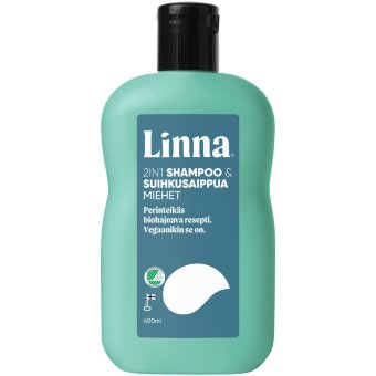 Шампунь и гель для душа для мужчин Linna 2 в 1 400 мл Шампунь и гель для душа для мужчин Linna 2 в 1 400 мл